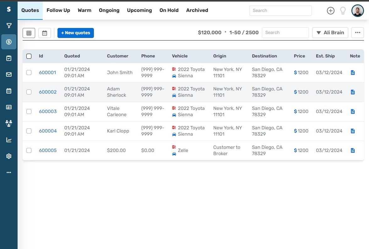 CRM Project
